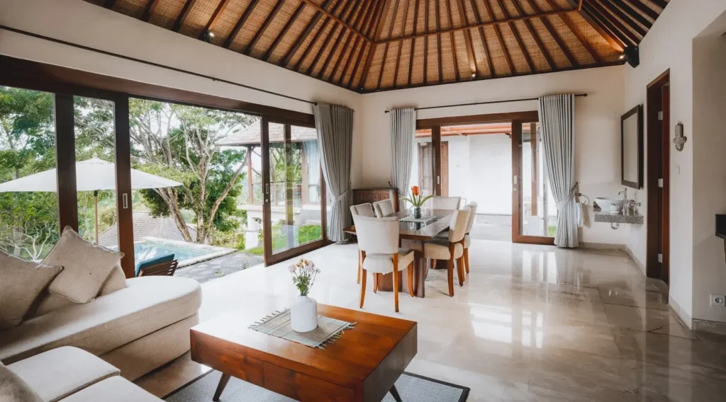 Comfortable student accommodation for yoga teacher training in Bali